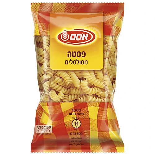 אסם פסטה מסולסלים - 500 גרם