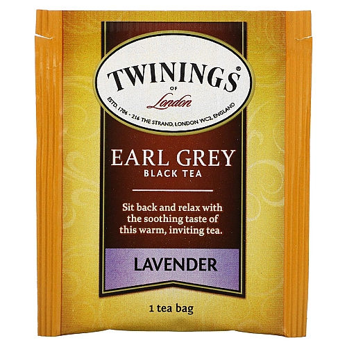 טווינינגס תה ארל גריי לבנדר Earl Grey - בשקיות 20 יחידות - מבית Twinings