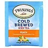 טווינינגס תה קר חליטה קרה ותה שחור Cold Brewed Iced Tea לא ממותק בטעם אפרסק 20 שקיקי - מבית Twinings טווינינגס תה קר חליטה קרה ותה שחור Cold Brewed Iced Tea לא ממותק בטעם אפרסק 20 שקיקי - מבית Twinings