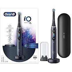 אורל בי iO8 מברשת שיניים חשמלית צבע שחור - מבית Oral B
