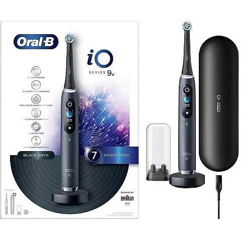 אורל בי iO9 מברשת שיניים חשמלית צבע שחור - מבית Oral B אורל בי iO9 מברשת שיניים חשמלית צבע שחור - מבית Oral B