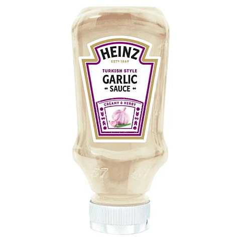 היינץ רוטב שום בסגנון טורקי 260 גרם - מבית Heinz היינץ רוטב שום בסגנון טורקי 260 גרם - מבית Heinz