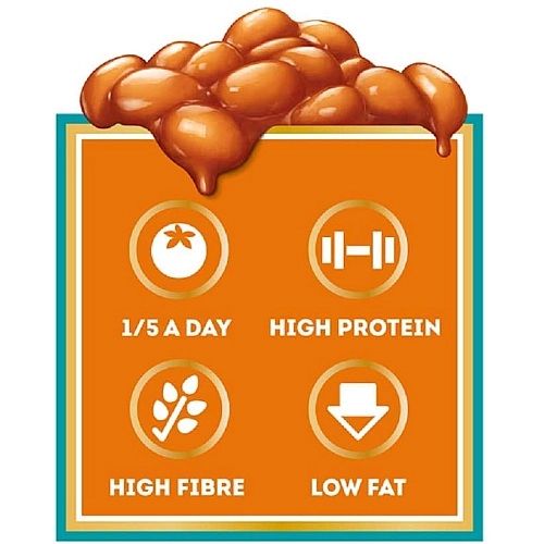 היינץ שעועית אפויה ברוטב עגבניות ברביקיו 390 גרם - מבית Heinz