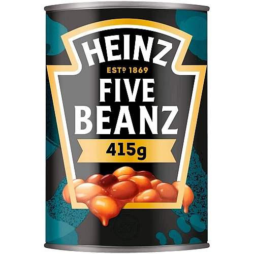 היינץ תערובת חמש שעועיות ברוטב עגבניות 415 גרם - מבית Heinz