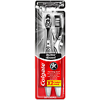 קולגייט מברשות שיניים מקס הלבנה עם פחם 2 יחידות - מבית Colgate