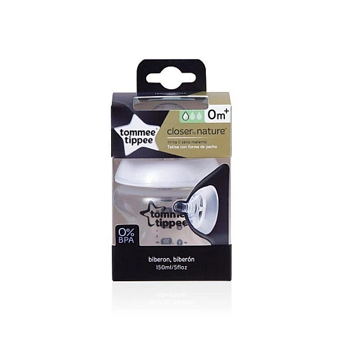 בקבוק 150 מ"ל - שלב 1 -  הכי טבעי כמו אמא טומי טיפי - מבית Tommee Tippee