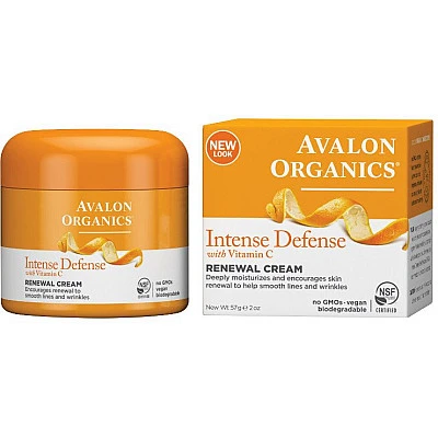 קרם ייחודי פנים ויטמין C מחדש אבלון אורגניקס 57 גרם - מבית Avalon Organics