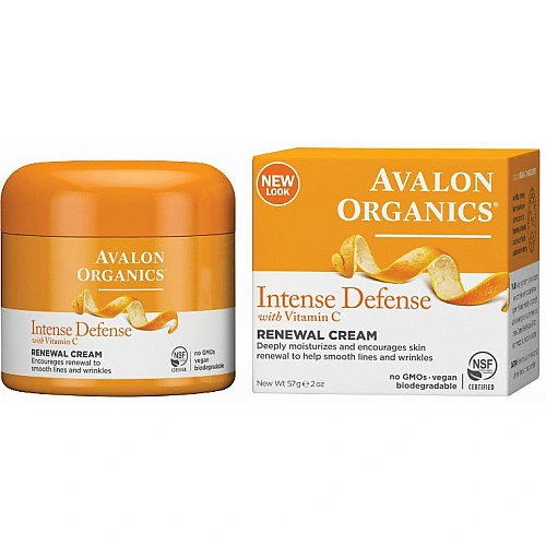 קרם ייחודי פנים ויטמין C מחדש אבלון אורגניקס 57 גרם - מבית Avalon Organics