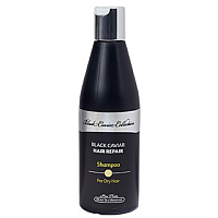 שמפו משקם  לשיער יבש ופגום מועשר בקוויאר שחור מון פלטין - 400 מל - מבית Mon Platin