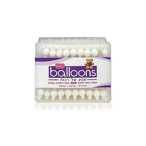 בלונס מקלוני אוזניים לתינוק 50 יחידות - מבית BALLOONS