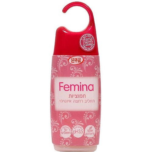 פמינה תחליב רחצה אינטימי חמוציות 220 מ"ל