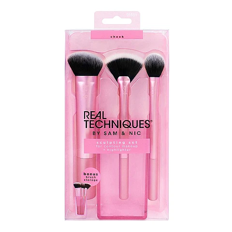 ריל טכניקס ערכת מברשות לחיטוב הפנים Real Techniques Collector`s Edition Sculpting Set ריל טכניקס ערכת מברשות לחיטוב הפנים Real Techniques Collector`s Edition Sculpting Set