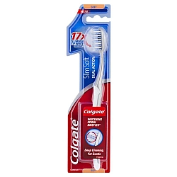  קולגייט מברשת שיניים סלים סופט 1 יחידה - מבית Colgate