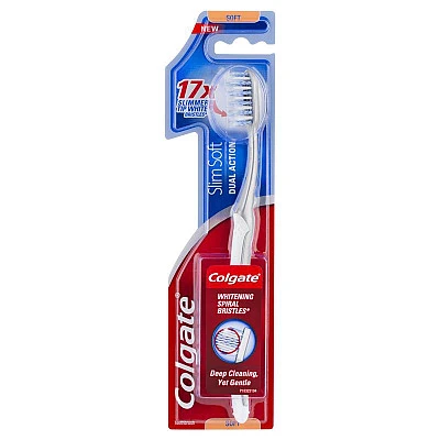 קולגייט מברשת שיניים סלים סופט 1 יחידה - מבית Colgate