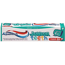  אקווה פרש JUNIOR משחת שיניים לילדים +6 - 50 מ"ל