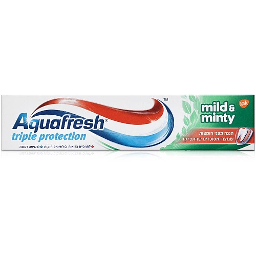 אקווה פרש משחת שיניים מנטה עדין 100 מ"ל