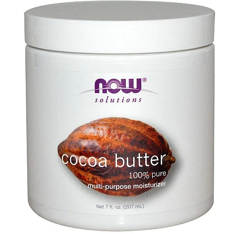 חמאת קקאו גוף טבעי 207 מ"ל - מבית NOW FOODS חמאת קקאו גוף טבעי 207 מ"ל - מבית NOW FOODS