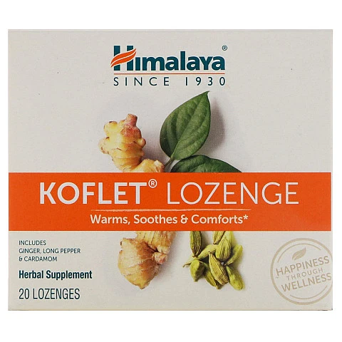 סוכריות נגד שיעול וכואבי גרון הימלאיה кoflet קופלט 20 סוכריות - מבית Himalaya סוכריות נגד שיעול וכואבי גרון הימלאיה кoflet קופלט 20 סוכריות - מבית Himalaya