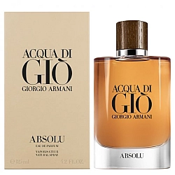בושם לגבר ג'ורג'ו ארמני אקווה די ג'יו אבסולו Acqua Di Gio ABSOLU א.ד.פ 125 מ"ל - מבית Giorgio Armani