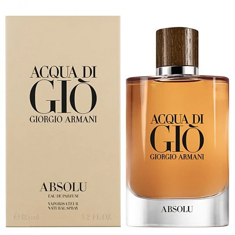 בושם לגבר ג'ורג'ו ארמני אקווה די ג'יו אבסולו Acqua Di Gio ABSOLU א.ד.פ 125 מ"ל - מבית Giorgio Armani בושם לגבר ג'ורג'ו ארמני אקווה די ג'יו אבסולו Acqua Di Gio ABSOLU א.ד.פ 125 מ"ל - מבית Giorgio Armani