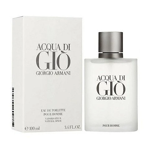 בושם לגבר ג'ורג'ו ארמני אקווה די ג'יו מן Acqua Di Gio א.ד.ט 100 מ"ל - מבית Giorgio Armani