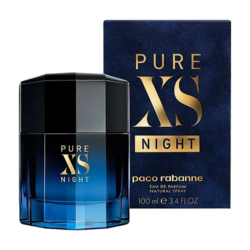 בושם לגבר פאקו רבאן PURE XS NIGHT אדפ 100 מ"ל -  מבית Paco Rabanne