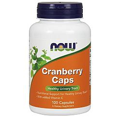 תרכיז חמוציות - 100 מנות הגשה עם בתוספת ויטמין C מבית NOW FOODS