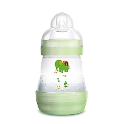 מאמ בקבוק אנטי קוליק לתינוק 0+ ירוק - 160 מ"ל - מבית MAM