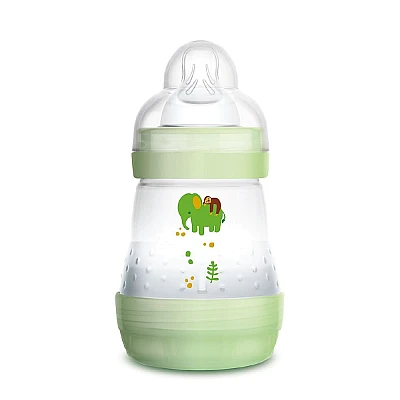 מאמ בקבוק אנטי קוליק לתינוק 0+ ירוק - 160 מ"ל - מבית MAM