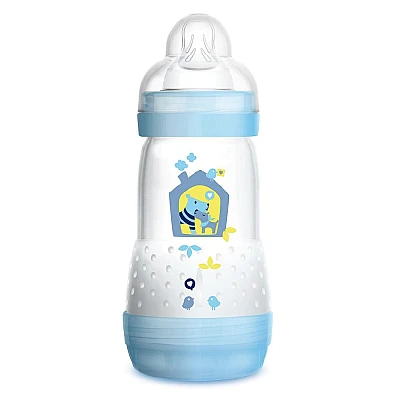מאמ בקבוק אנטי קוליק לתינוק 2+ תכלת - 260 מ"ל - מבית MAM