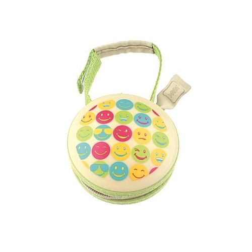 מאמ נרתיק איחסון ל-2 מוצצים צהוב סמיילי יחידה אחת - מבית MAM