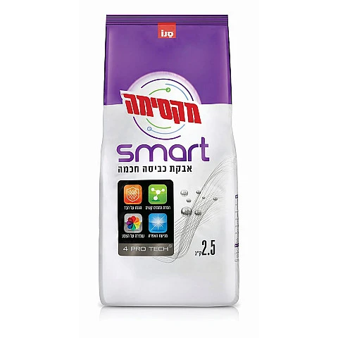 סנו מקסימה SMART אבקת כביסה חכמה - 2.5 ק"ג סנו מקסימה SMART אבקת כביסה חכמה - 2.5 ק"ג