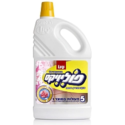 סנו פוליויקס לניקוי והברקת רצפות + וקס - 2 ליטר