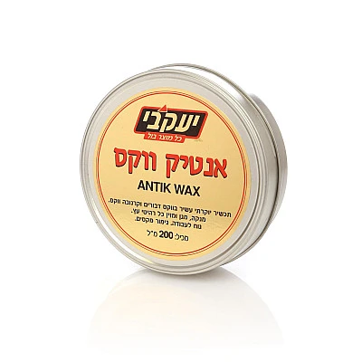 פוליבוי אנטיק ווקס לניקוי והזנת רהיטי עץ - 200 מ"ל - POLIBOY - מבית יעקבי