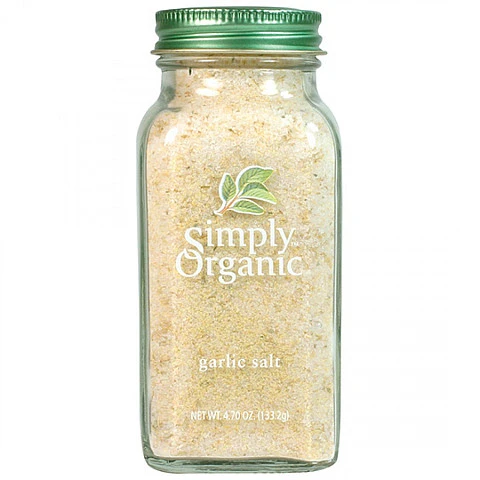 אבקת שום ומלח ים אורגני 133 גרם - Simply Organic אבקת שום ומלח ים אורגני 133 גרם - Simply Organic