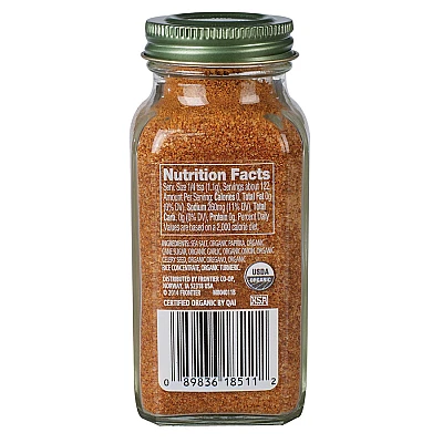 מלח ים תערובות תיבול אורגני 134 גרם - Simply Organic