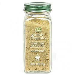 תבלין לצלייה דגים ואוכל ים אורגני 62 גרם - Simply Organic