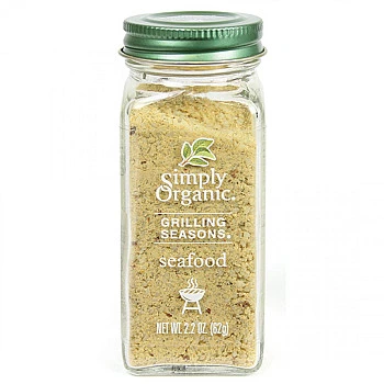 תבלין לצלייה דגים ואוכל ים אורגני 62 גרם - Simply Organic