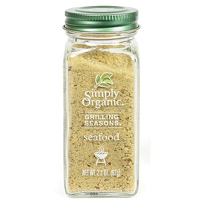 תבלין לצלייה דגים ואוכל ים אורגני 62 גרם - Simply Organic