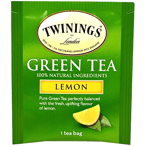 טווינינגס תה ירוק לימון 20 שקיות - מבית Twinings טווינינגס תה ירוק לימון 20 שקיות - מבית Twinings
