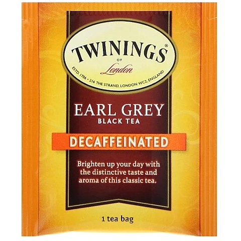 תה טווינינגס ארל גריי נטול קפאין Earl Grey בשקיות 25 יחידות - מבית Twinings תה טווינינגס ארל גריי נטול קפאין Earl Grey בשקיות 25 יחידות - מבית Twinings