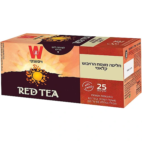 חליטת מצמח רויבוש קלאסי ויסוצקי 25 שקיקים