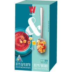 חליטת נשנושי פירות ומיקס פירות ויסוצקי 10 שקיקים