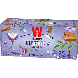 חליטת צמחים ופירות קסם הקינמון הגן הקסום ויסוצקי 25 שקיקים