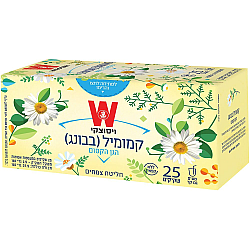 חליטת צמחים קמומיל בבונג הגן הקסום ויסוצקי 25 שקיקים