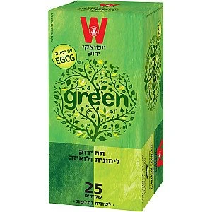 תה ירוק לימונית לואיזה ויסוצקי 25 שקיקים