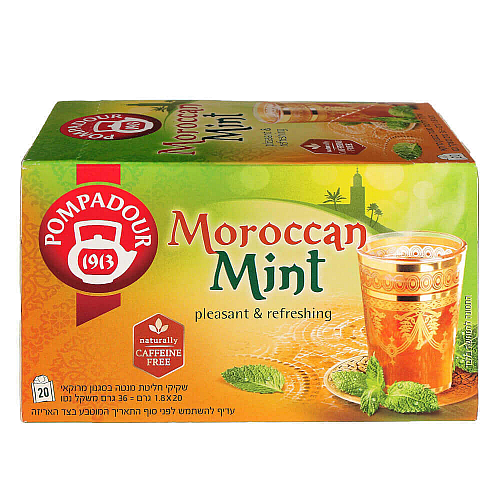 פומפדור חליטת מנטה מרוקאית 20 שקיקים - מבית POMDADOUR