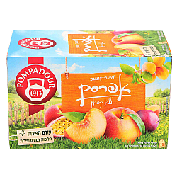 פומפדור חליטת פירות אפרסק 20 שקיקים - מבית POMDADOUR