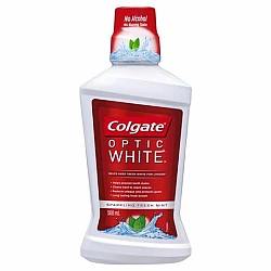קולגייט אופטיק וייט שטיפת פה 500 מ"ל - מבית Colgate