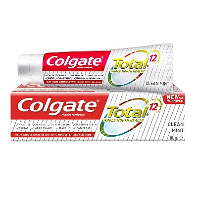 קולגייט טוטאל משחת שיניים קלין מינט 75 מ"ל - מבית Colgate